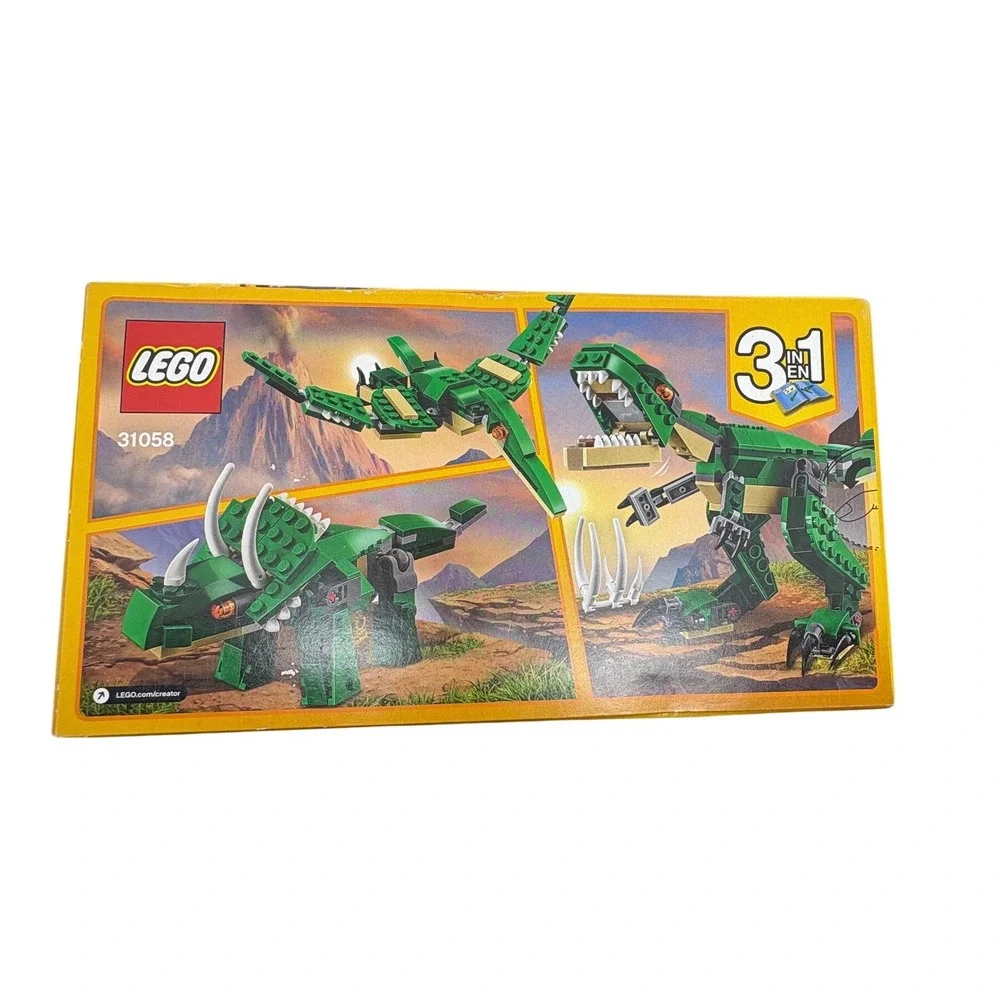 LEGO Creator 31058 Mighty Dinosaurs 3-in-1 T-Rex Triceratops Pterodactyl 174pcs‎